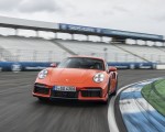 2021 Porsche 911 Turbo (Color: Lava Orange) Front Wallpapers 150x120