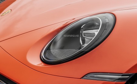 2021 Porsche 911 Turbo (Color: Lava Orange) Headlight Wallpapers 450x275 (106)