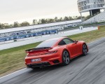 2021 Porsche 911 Turbo (Color: Lava Orange) Rear Three-Quarter Wallpapers  150x120 (76)