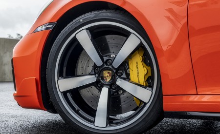 2021 Porsche 911 Turbo (Color: Lava Orange) Wheel Wallpapers 450x275 (100)