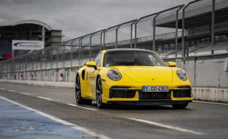 2021 Porsche 911 Turbo (Color: Racing Yellow) Front Wallpapers  450x275 (18)