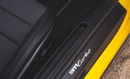 2021 Porsche 911 Turbo (Color: Racing Yellow; US-Spec) Door Sill Wallpapers 450x275 (189)
