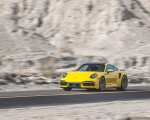 2021 Porsche 911 Turbo (Color: Racing Yellow; US-Spec) Front Three-Quarter Wallpapers  150x120