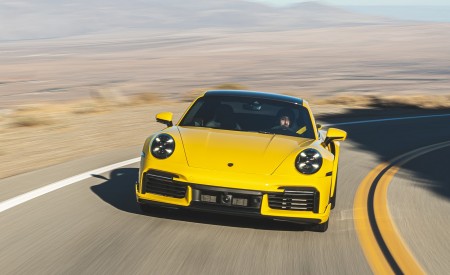 2021 Porsche 911 Turbo (Color: Racing Yellow; US-Spec) Front Wallpapers  450x275 (123)