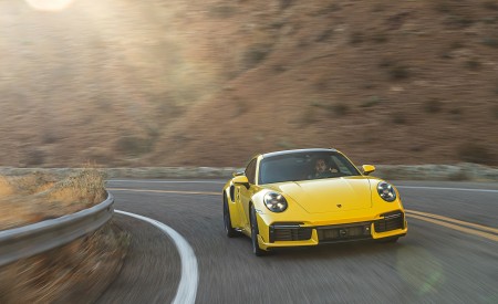 2021 Porsche 911 Turbo (Color: Racing Yellow; US-Spec) Front Wallpapers  450x275 (124)