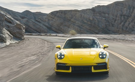 2021 Porsche 911 Turbo (Color: Racing Yellow; US-Spec) Front Wallpapers 450x275 (137)