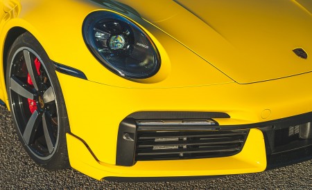 2021 Porsche 911 Turbo (Color: Racing Yellow; US-Spec) Headlight Wallpapers  450x275 (164)
