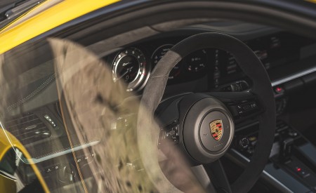 2021 Porsche 911 Turbo (Color: Racing Yellow; US-Spec) Interior Detail Wallpapers 450x275 (191)