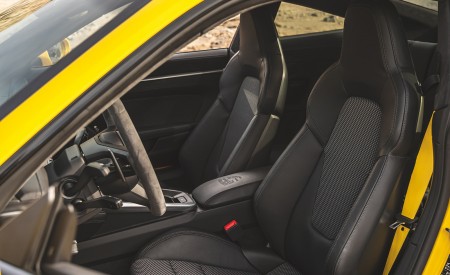 2021 Porsche 911 Turbo (Color: Racing Yellow; US-Spec) Interior Seats Wallpapers 450x275 (193)