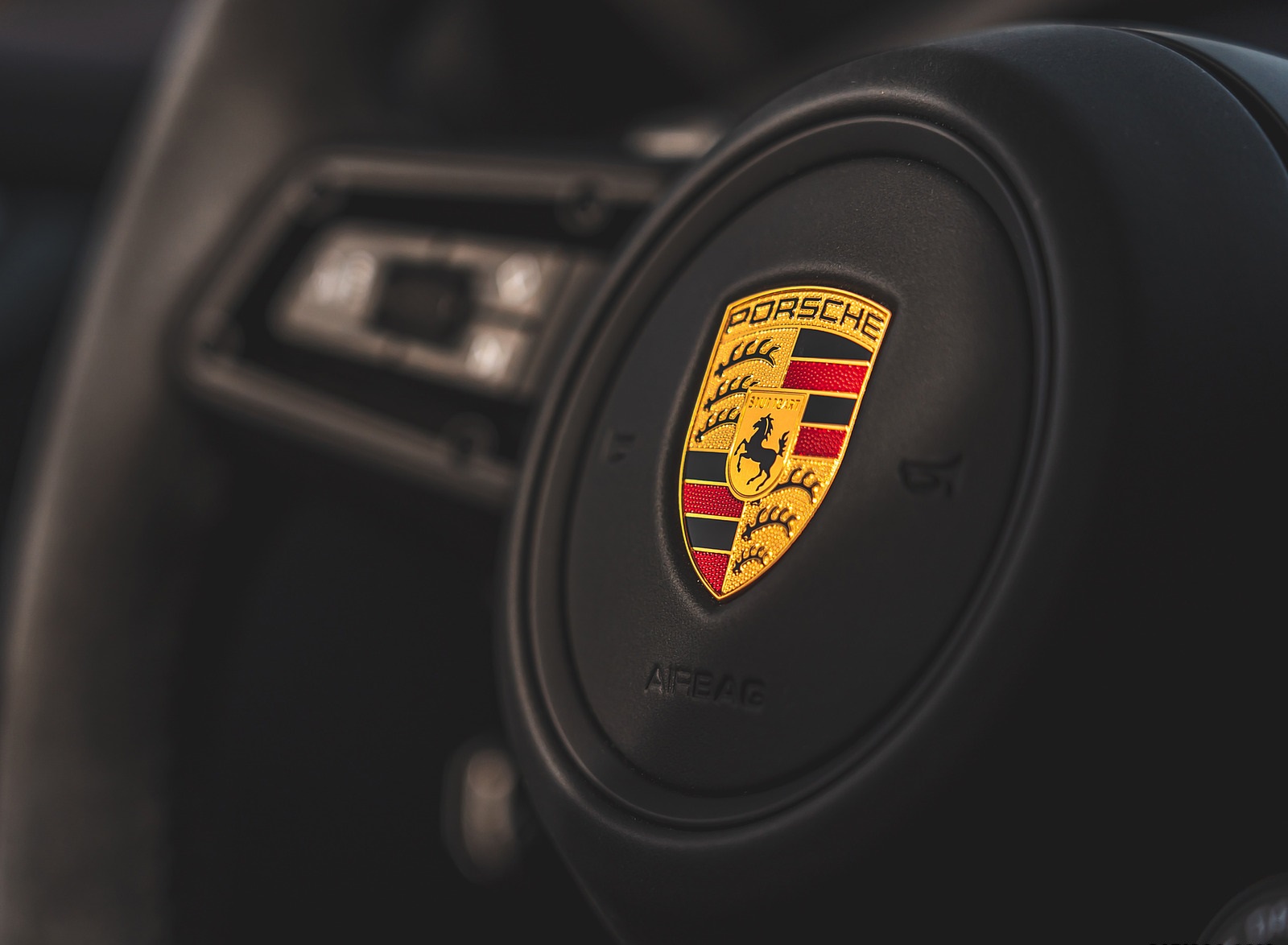 2021 Porsche 911 Turbo (Color: Racing Yellow; US-Spec) Interior Steering Wheel Wallpapers #196 of 225