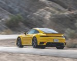 2021 Porsche 911 Turbo (Color: Racing Yellow; US-Spec) Rear Three-Quarter Wallpapers 150x120 (146)