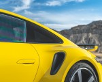 2021 Porsche 911 Turbo (Color: Racing Yellow; US-Spec) Side Vent Wallpapers 150x120
