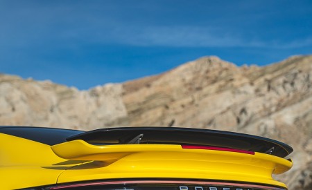 2021 Porsche 911 Turbo (Color: Racing Yellow; US-Spec) Spoiler Wallpapers 450x275 (176)