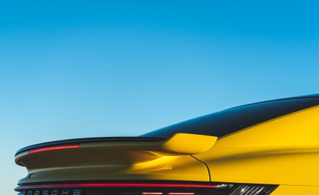 2021 Porsche 911 Turbo (Color: Racing Yellow; US-Spec) Spoiler Wallpapers 450x275 (182)