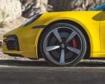 2021 Porsche 911 Turbo (Color: Racing Yellow; US-Spec) Wheel Wallpapers 150x120