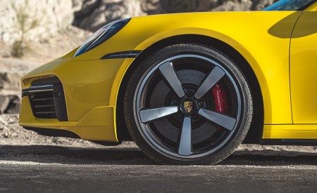 2021 Porsche 911 Turbo (Color: Racing Yellow; US-Spec) Wheel Wallpapers 450x275 (160)