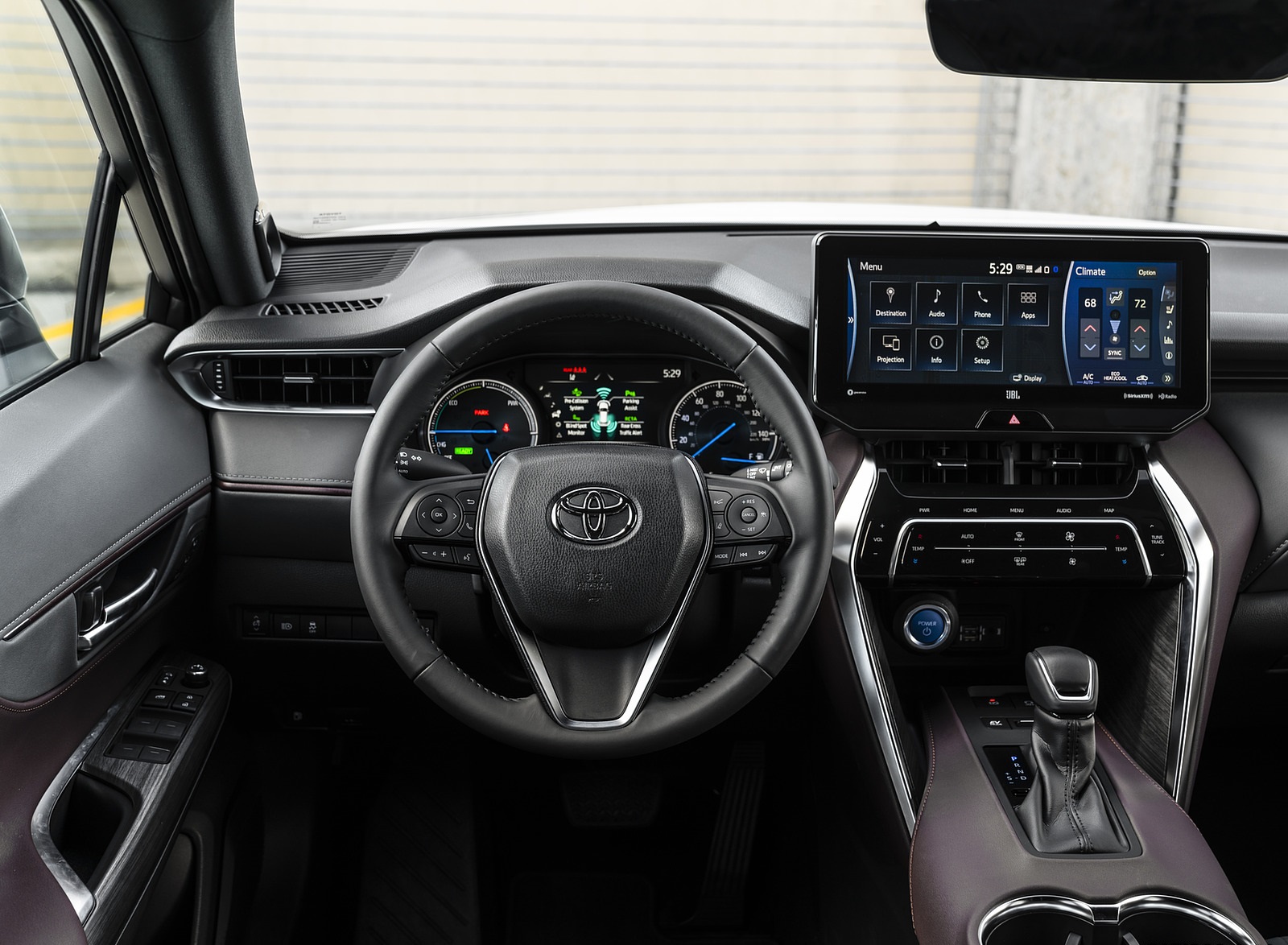 2021 Toyota Venza Hybrid XLE Interior Wallpapers #22 of 35
