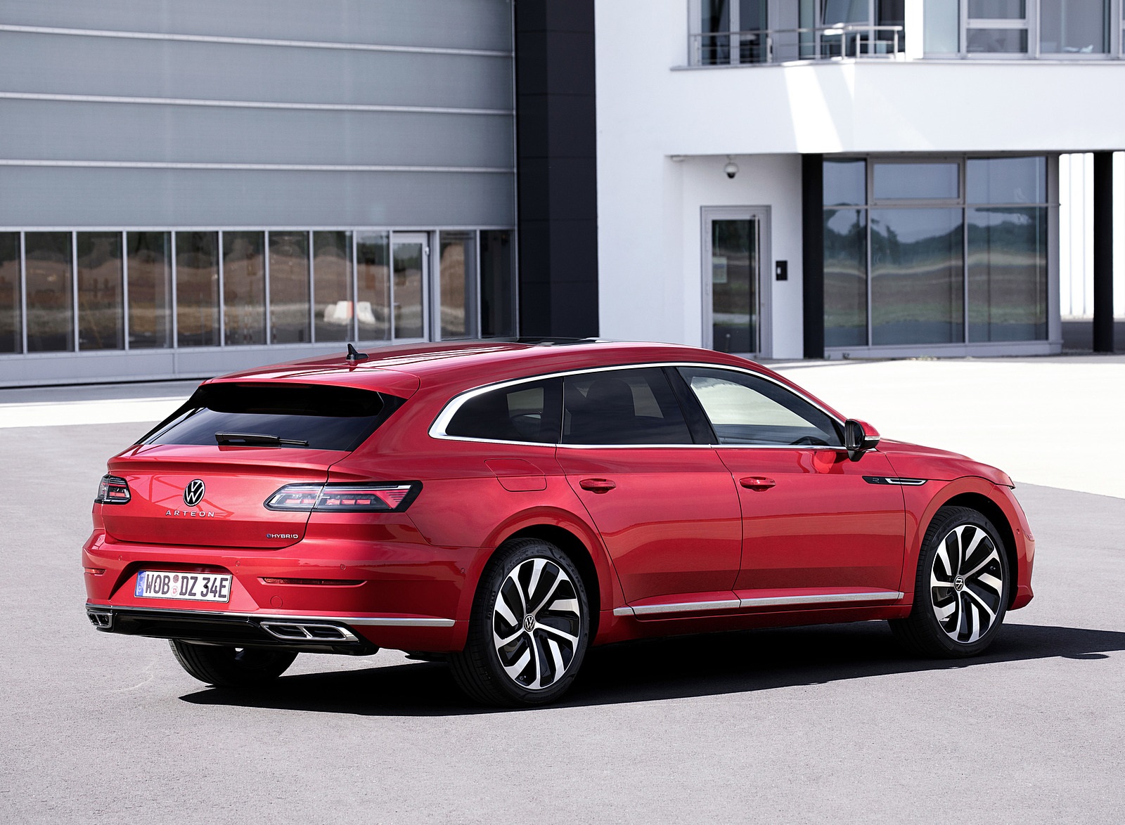 2021 Volkswagen Arteon Shooting Brake eHYBRID R-Line Rear Three-Quarter Wallpapers (6)