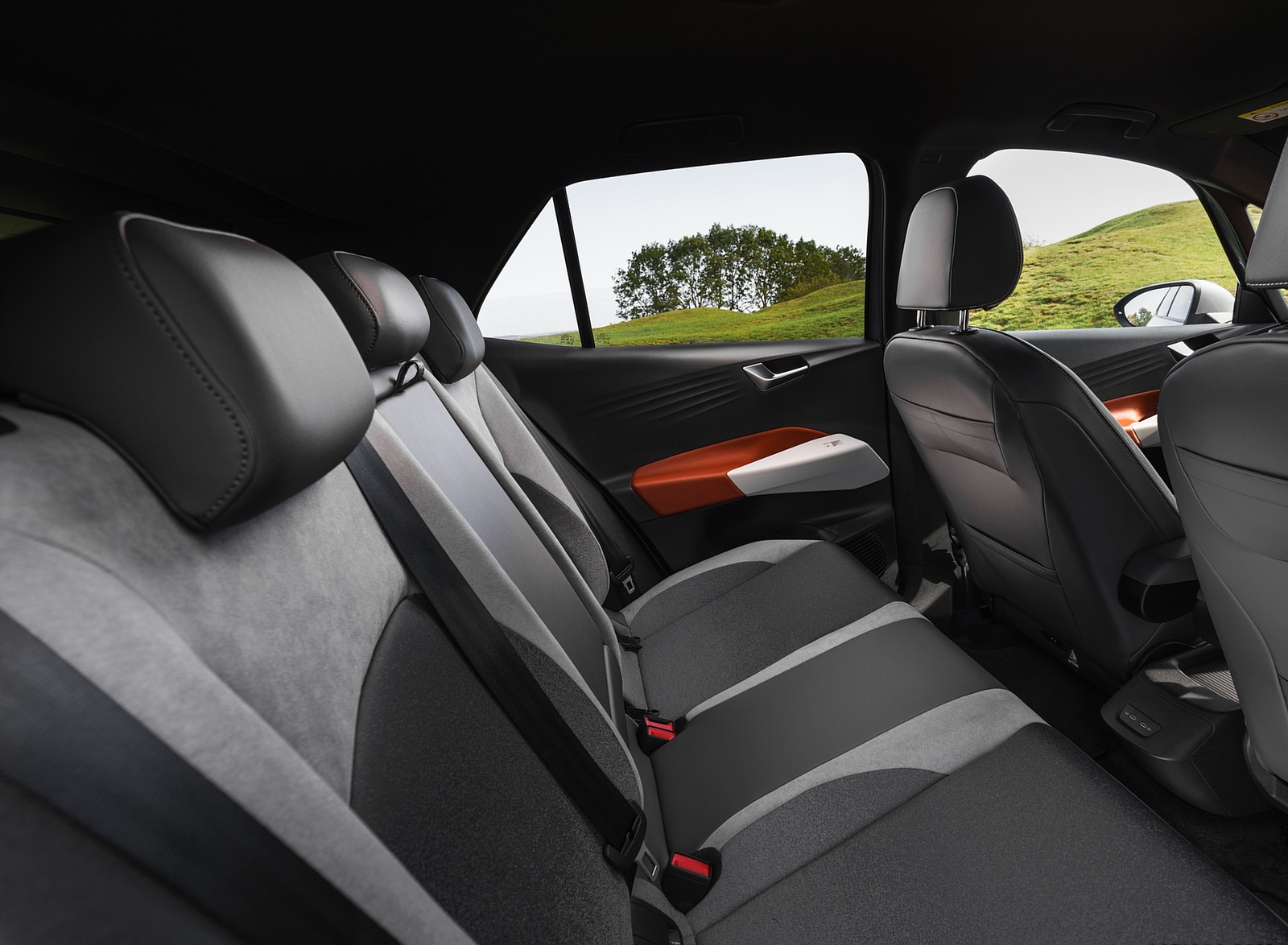 2021 Volkswagen ID.3 1st Edition (UK-Spec) Interior Rear Seats Wallpapers #108 of 152