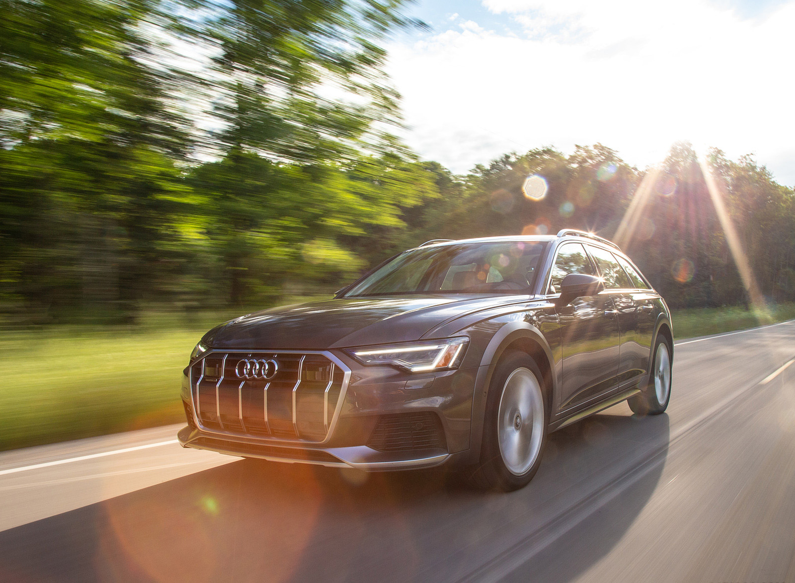 2020 Audi A6 allroad (US-Spec) Front Three-Quarter Wallpapers (6)