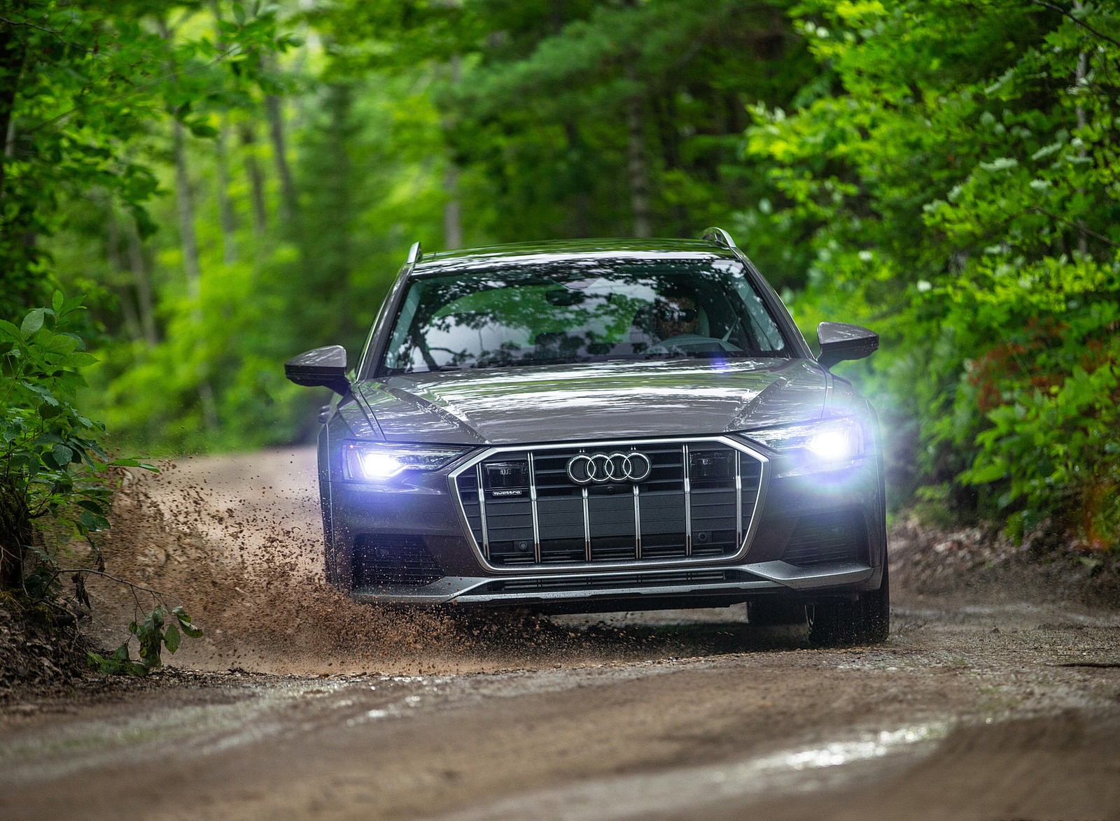 2020 Audi A6 allroad (US-Spec) Front Wallpapers #13 of 50