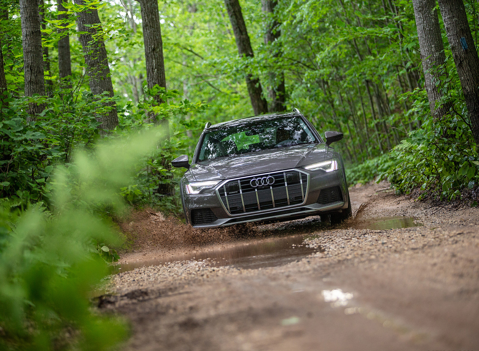 2020 Audi A6 allroad (US-Spec) Front Wallpapers #14 of 50