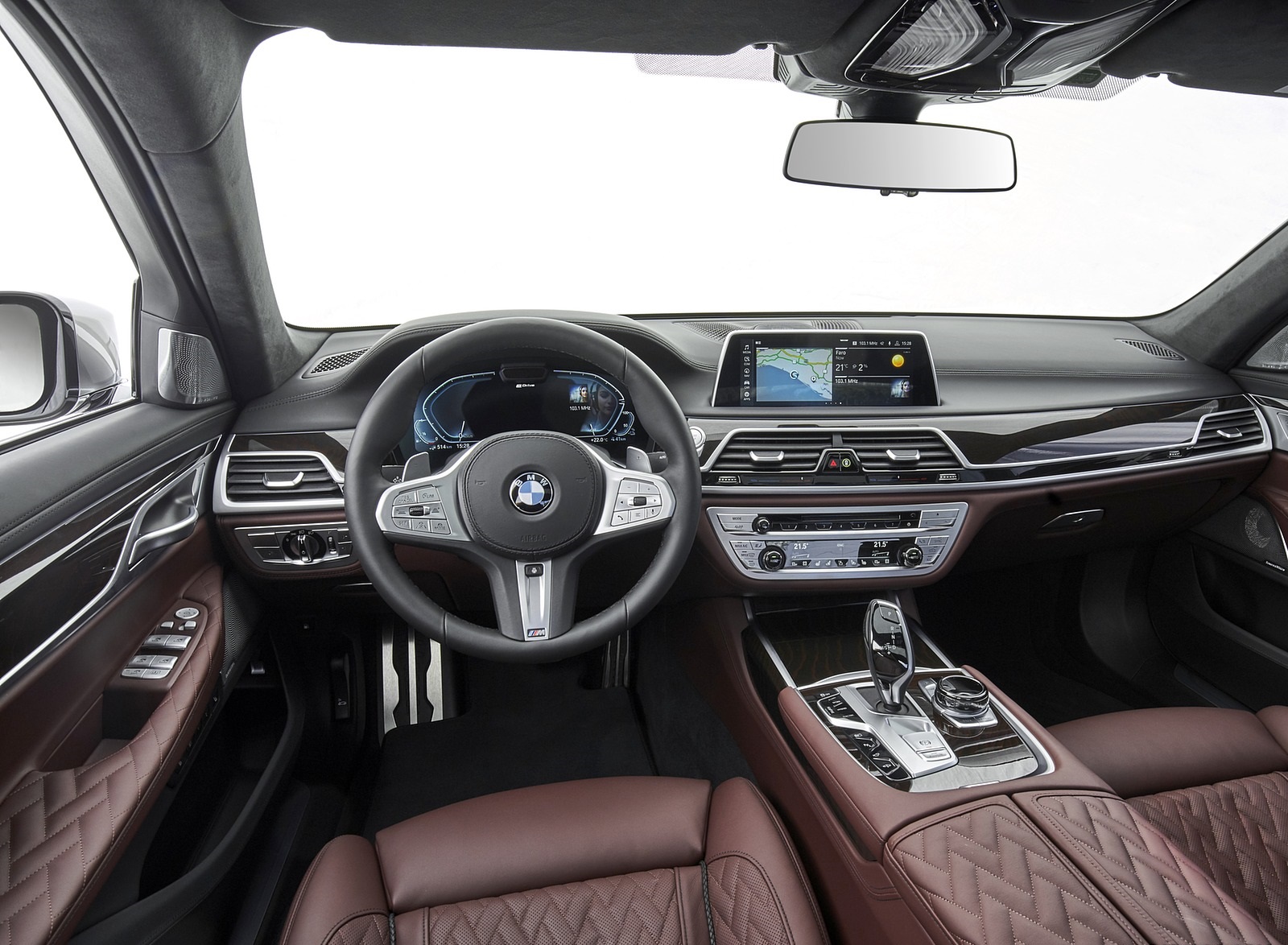 2020 BMW 7-Series 745Le xDrive Plug-In Hybrid Interior Cockpit Wallpapers  #45 of 131