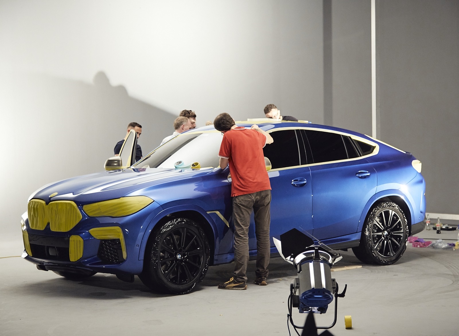 BMW x6 Vantablack