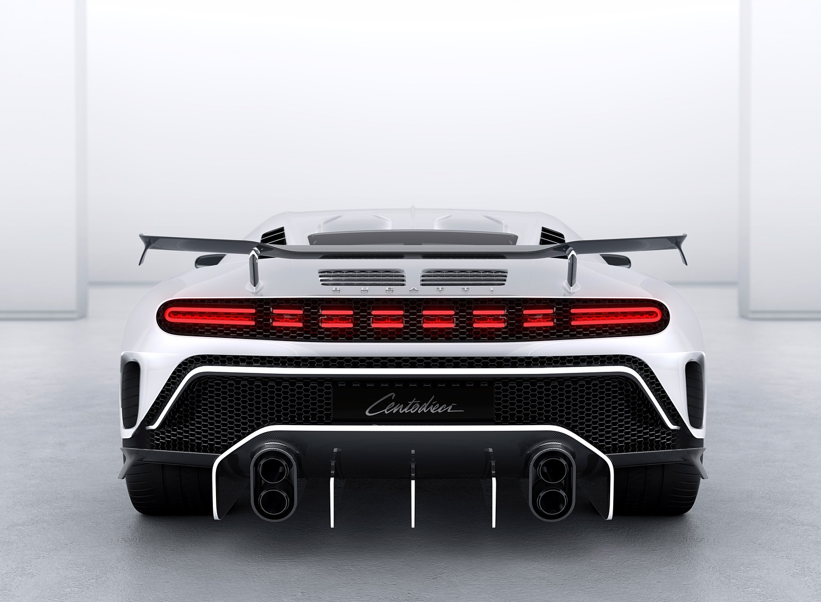 2020 Bugatti Centodieci Rear Wallpapers  #15 of 66