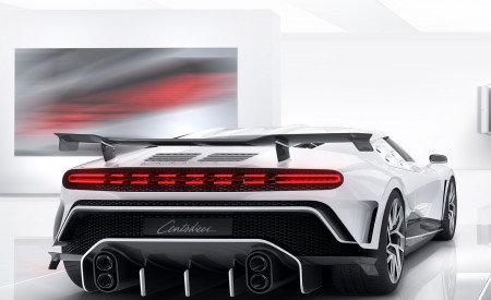 2020 Bugatti Centodieci Rear Wallpapers 450x275 (36)