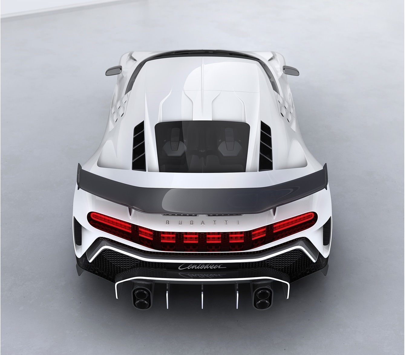 2020 Bugatti Centodieci Rear Wallpapers #19 of 66