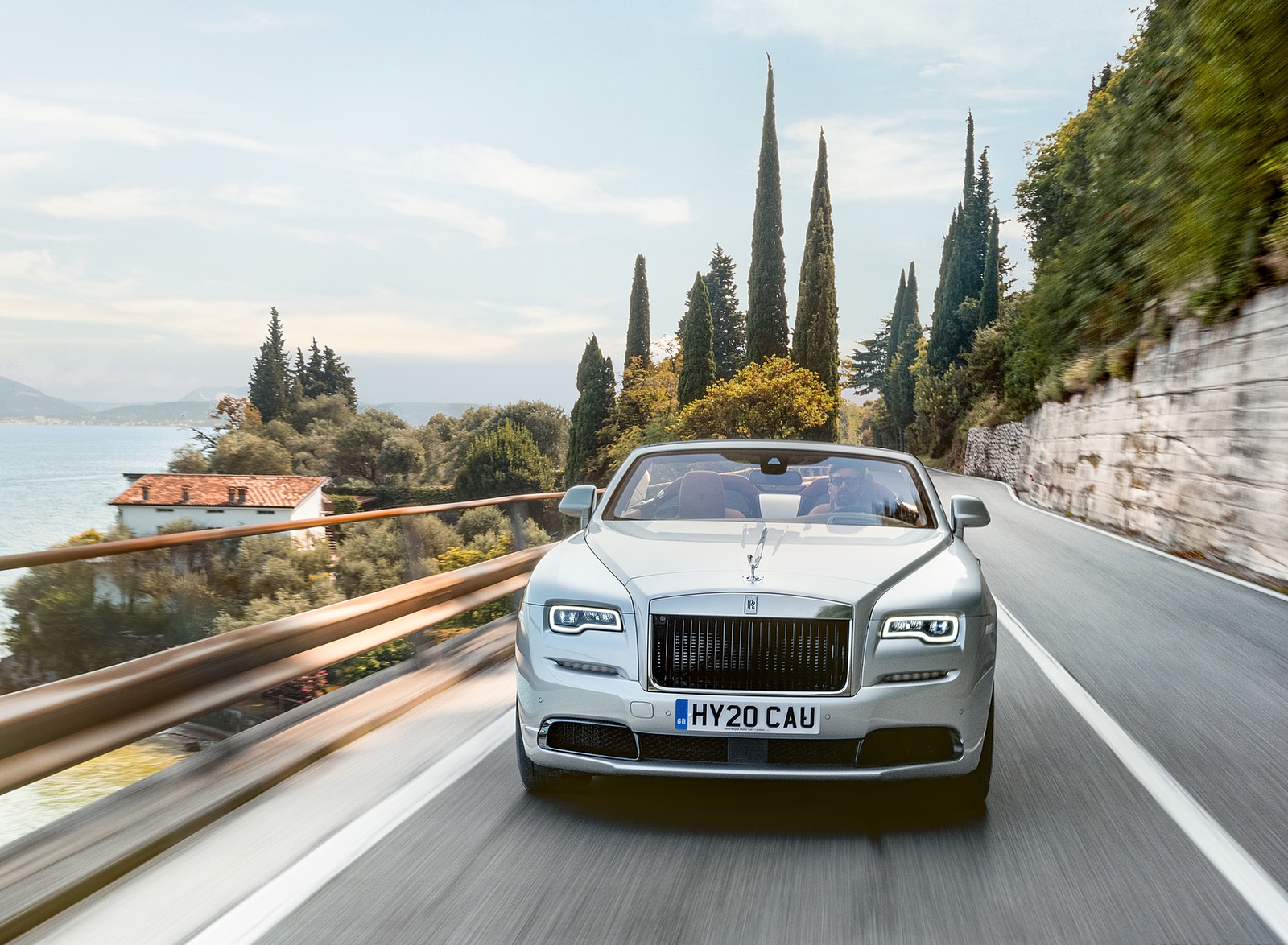 2020 Rolls-Royce Dawn Silver Bullet Front Wallpapers  (1). Download Wallpaper