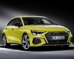 2021 Audi S3 Sportback (Color: Python Yellow) Front Three-Quarter Wallpapers 150x120 (21)