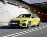 2021 Audi S3 Sportback (Color: Python Yellow) Front Three-Quarter Wallpapers 150x120