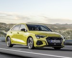 2021 Audi S3 Sportback (Color: Python Yellow) Front Three-Quarter Wallpapers 150x120