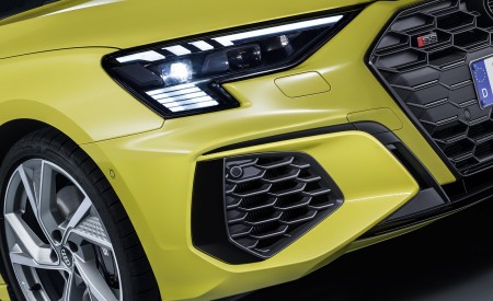 2021 Audi S3 Sportback (Color: Python Yellow) Headlight Wallpapers 450x275 (29)