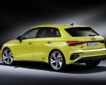 2021 Audi S3 Sportback (Color: Python Yellow) Rear Three-Quarter Wallpapers 150x120