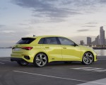 2021 Audi S3 Sportback (Color: Python Yellow) Rear Three-Quarter Wallpapers 150x120