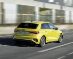 2021 Audi S3 Sportback (Color: Python Yellow) Rear Three-Quarter Wallpapers 150x120