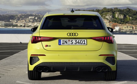 2021 Audi S3 Sportback (Color: Python Yellow) Rear Wallpapers 450x275 (17)