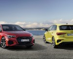 2021 Audi S3 Sportback (Color: Python Yellow) and 2021 Audi S3 Sedan Wallpapers 150x120