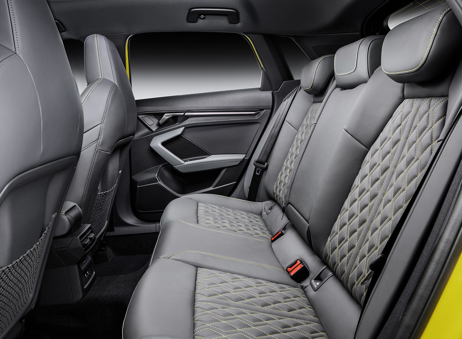 2021 Audi S3 Sportback Interior Rear Seats Wallpapers #33 of 37