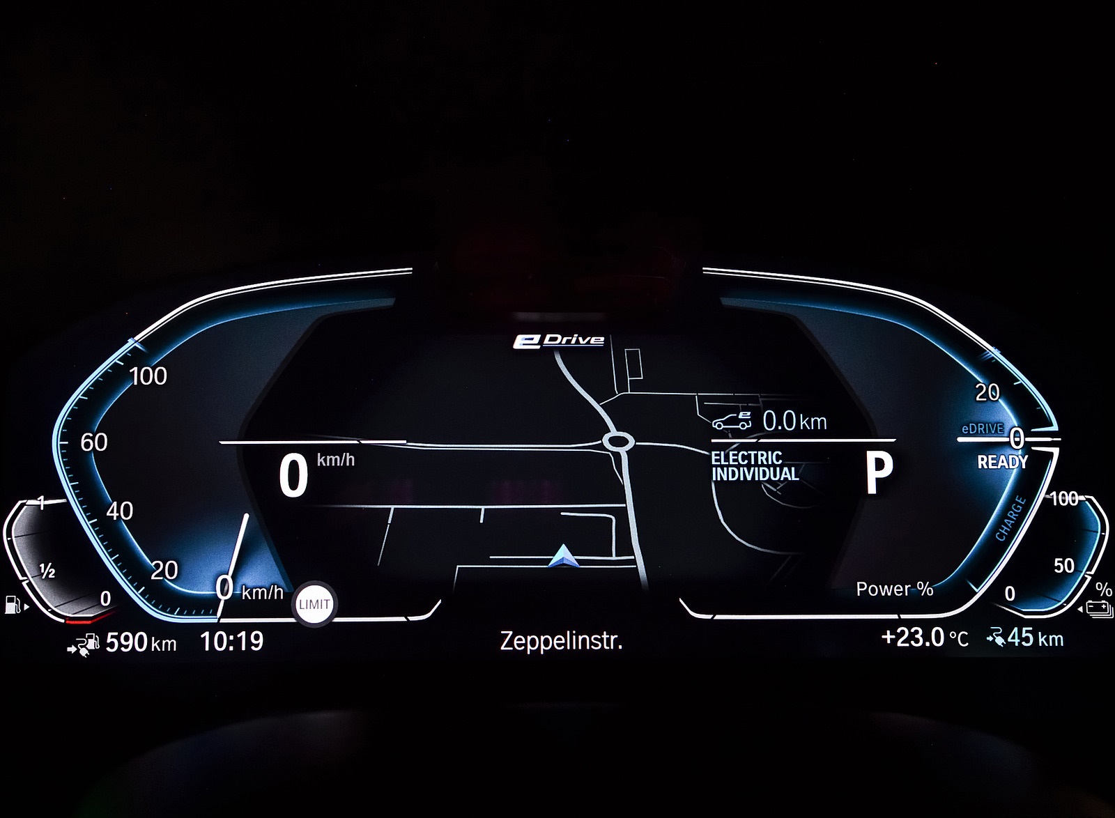 2021 BMW 545e xDrive Digital Instrument Cluster Wallpapers  #75 of 90