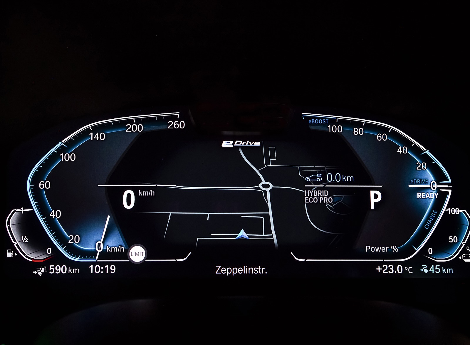 2021 BMW 545e xDrive Digital Instrument Cluster Wallpapers  #74 of 90