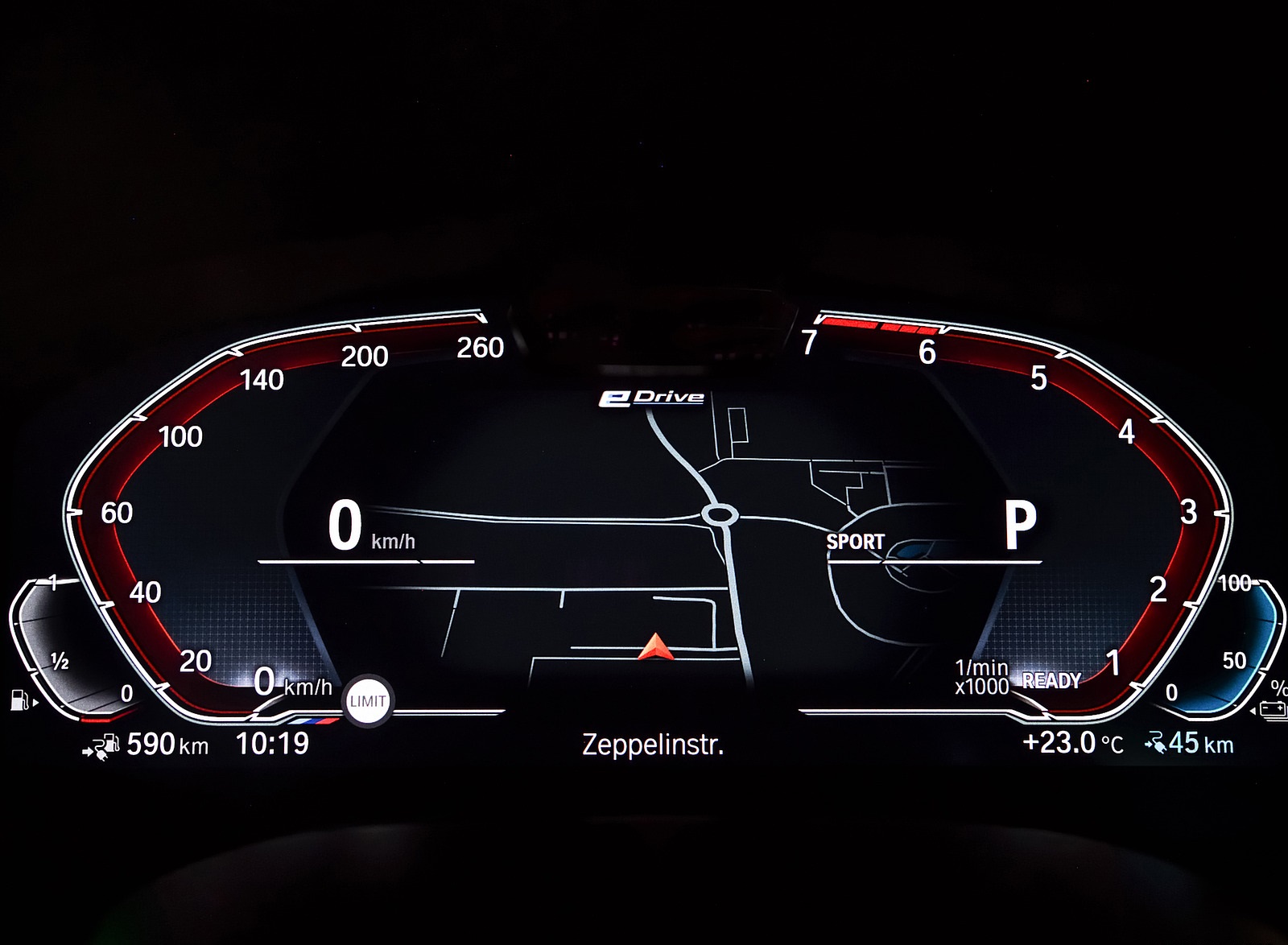 2021 BMW 545e xDrive Digital Instrument Cluster Wallpapers #73 of 90