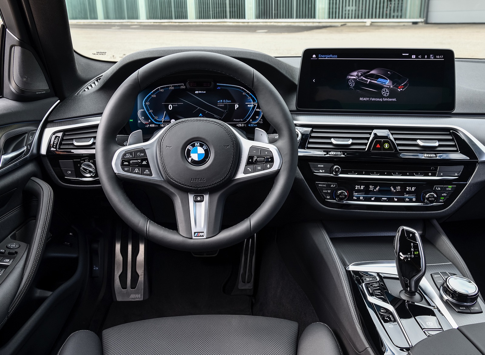 2021 BMW 545e xDrive Interior Cockpit Wallpapers #70 of 90