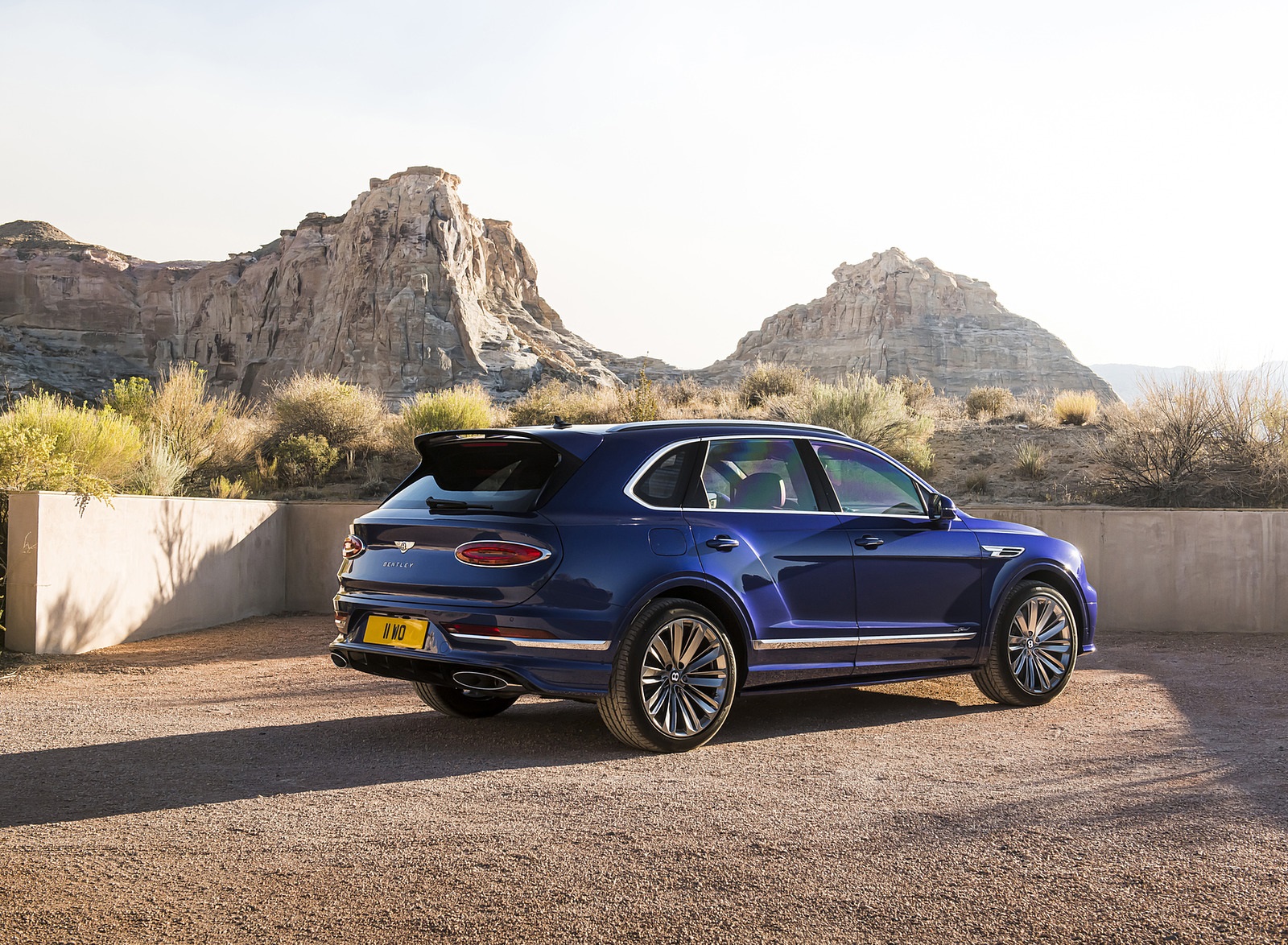 2021 Bentley Bentayga Speed Rear Three-Quarter Wallpapers (9)