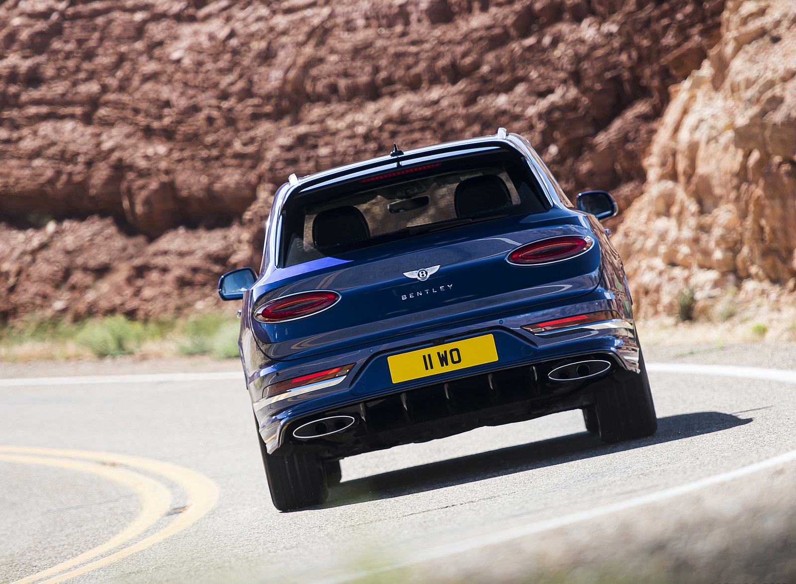 2021 Bentley Bentayga Speed Rear Wallpapers (4)