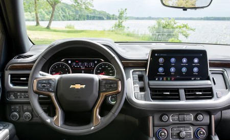 2021 Chevrolet Tahoe High Country Interior Cockpit Wallpapers 450x275 (18)
