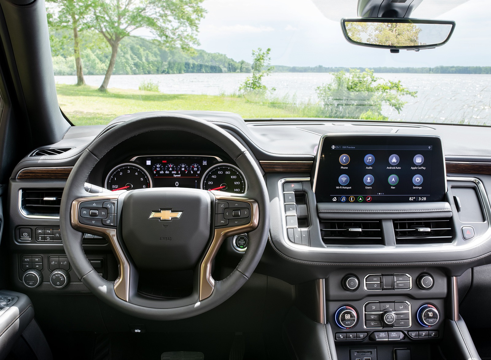 2021 Chevrolet Tahoe High Country Interior Cockpit Wallpapers #18 of 23